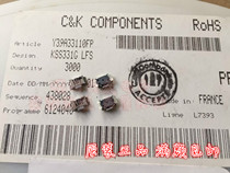 CK original imported French KSS331G patch tortoise touch switch 3 5*7 side button KSS331GLFS