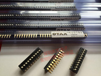 Original Japanese OTAX dial switch KSD102 10p straight insert 20 feet gold-plated key type
