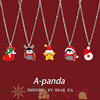 Christmas series cartoon Sanrio cinnamon dog necklace students give sweet and festive holiday gifts to their besties and friends
