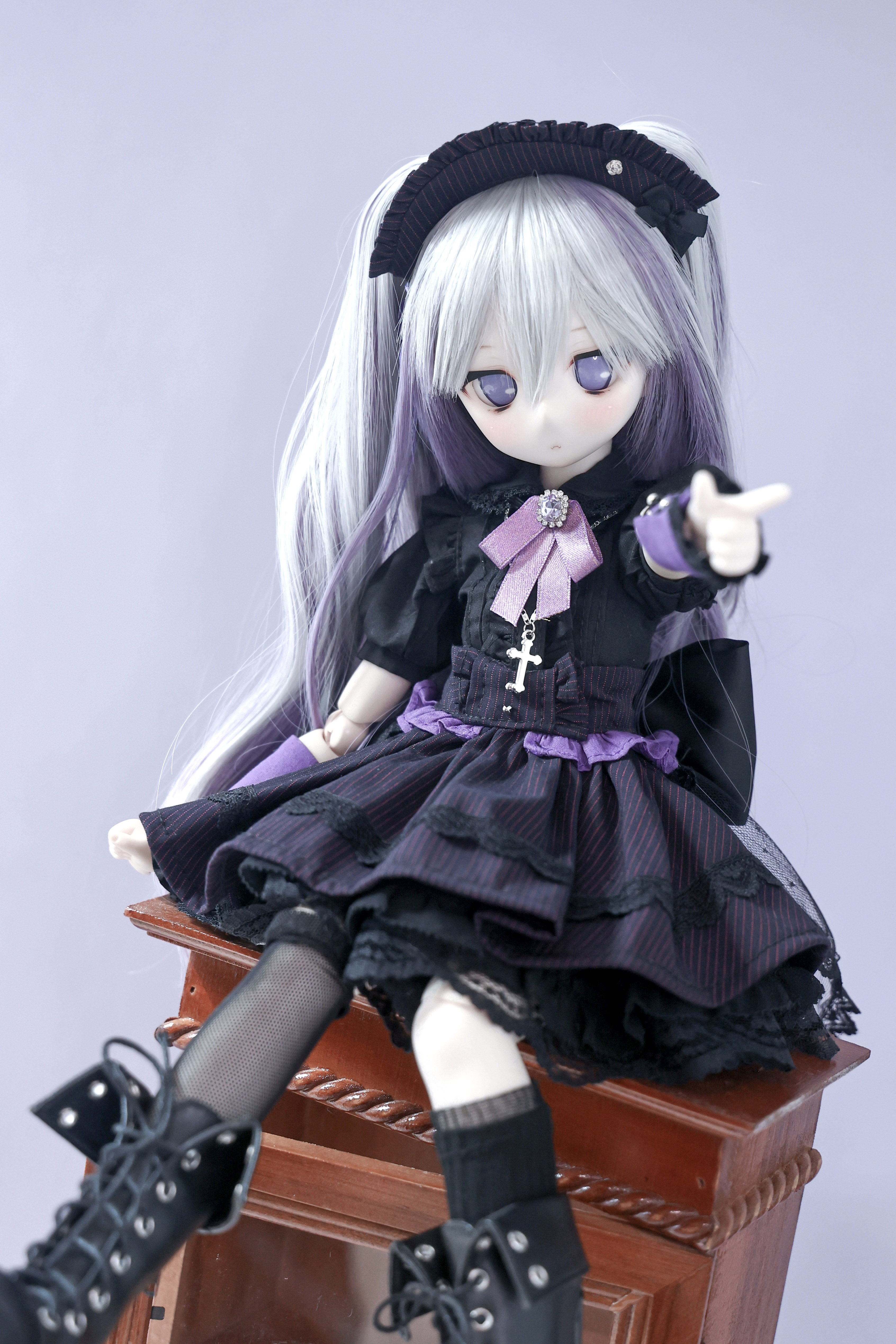 Одежда для кукол BJD 【完售展示】宇宙飞行士「影月奏」娃衣bjd四分