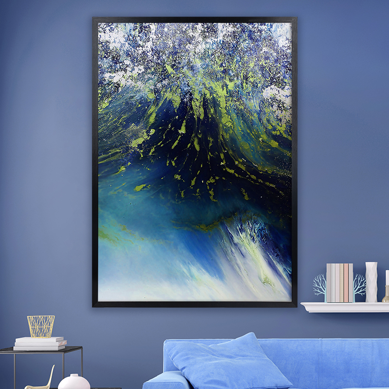 Fine Narrow Side Aluminum Alloy Photo Frame Oil frame Framed Creative Hanging Wall Poster box Ad Write a real puzzle box set to be made