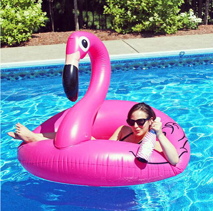 Vòng bơi fliringo flamingo để tăng dày nách phao cứu sinh bơm nước trôi nổi trôi giường - Cao su nổi mua phao bơi cho bé