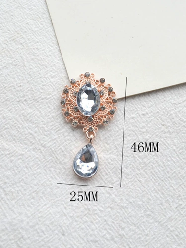 Золотая золотая вода, металлическая подвеска, ювелирное украшение, аксессуары ручной работы, аксессуар для волос