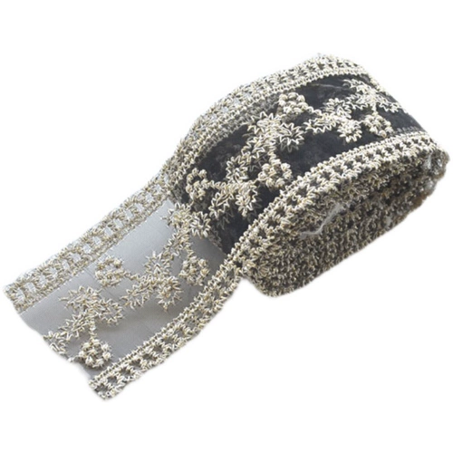 Заколка для волос ручной работы с бантиком, детский аксессуар для волос, человеческая голова для взрослых с аксессуарами, 4см, с вышивкой, в цветочек, «сделай сам»