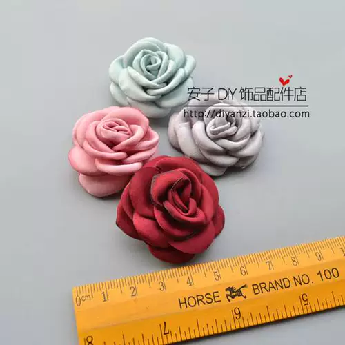 Ткань для полировки, аксессуар для волос ручной работы, аксессуары, заколка для волос, в цветочек