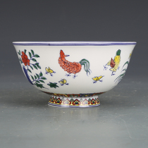 Chenghua doucai bowl Chenghua porcelain Ming Dynasty Chenghua bowl antique collection antique porcelain organ kiln