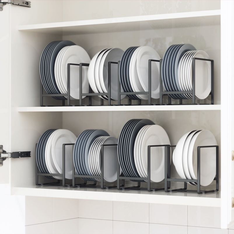 Cabinet plate contains tableware dishware dishware built-in shelf kitchen dish dish dish collection rack