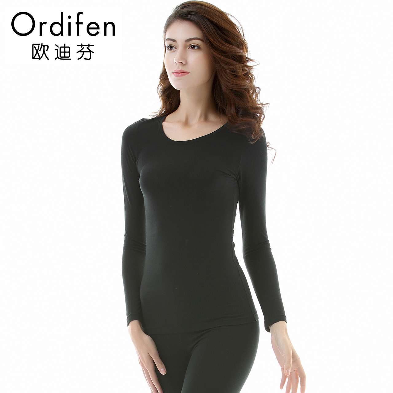 đồ lót Odiffin Simple vòng cổ áo cơ thể thoải mái womens đồ lót nhiệt bộ OW7131.