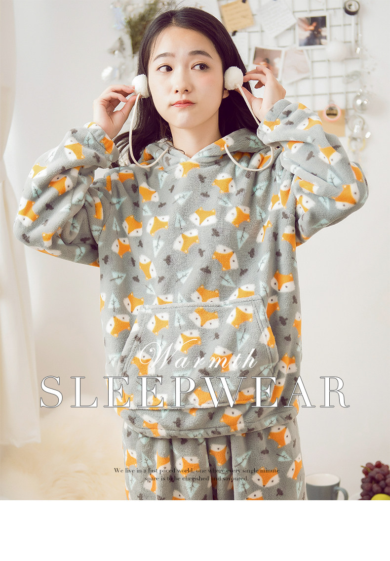 Pyjama mixte en Polyester Polyester  à manches longues - Ref 3005279 Image 6