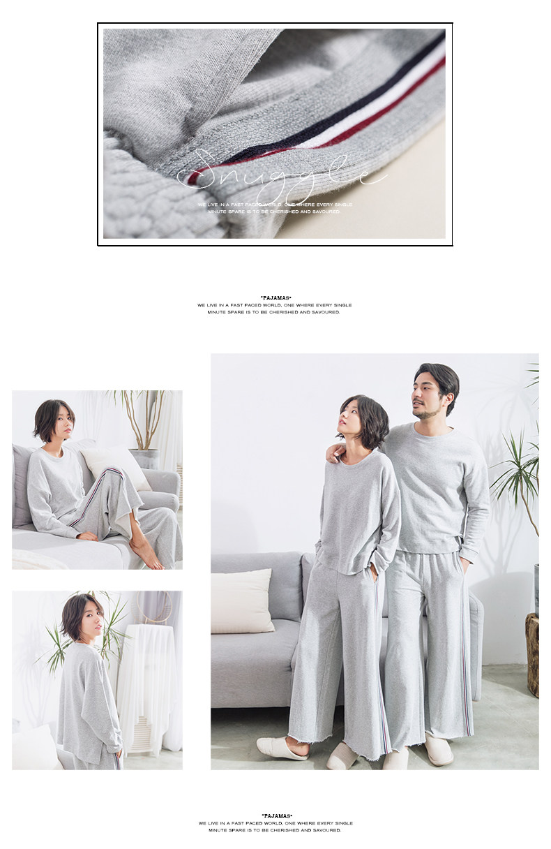 Pyjama mixte en Coton à manches longues - Ref 3005282 Image 8
