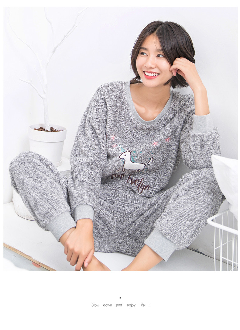 Pyjama mixte en Polyester Polyester  à manches longues - Ref 3005289 Image 15