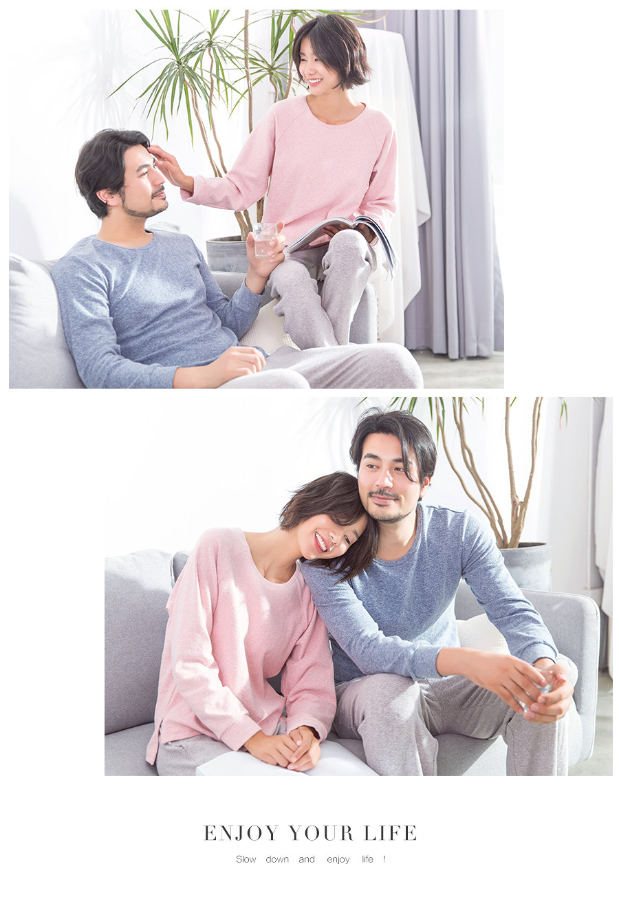 Pyjama mixte en Coton à manches longues - Ref 3005290 Image 14