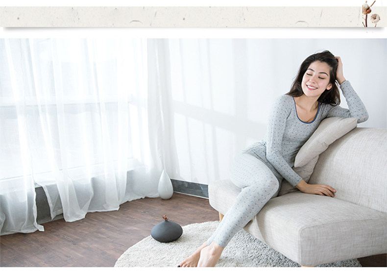 Sous-vêtement chaud jeunesse simple en coton - Ref 750976 Image 19