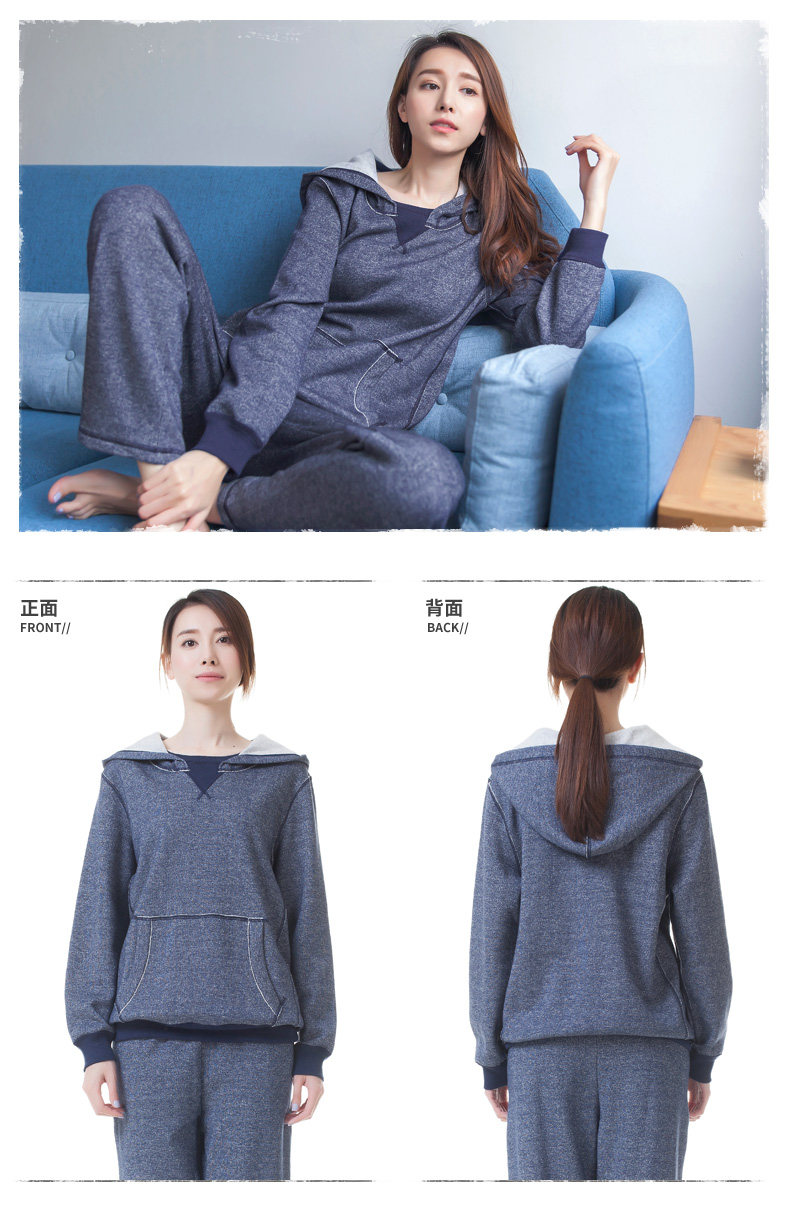 Pyjama mixte en Coton à manches longues - Ref 3005281 Image 22