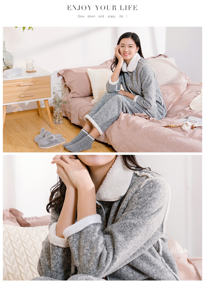 Pyjama mixte en Polyester Polyester  à manches longues - Ref 3005295 Image 16