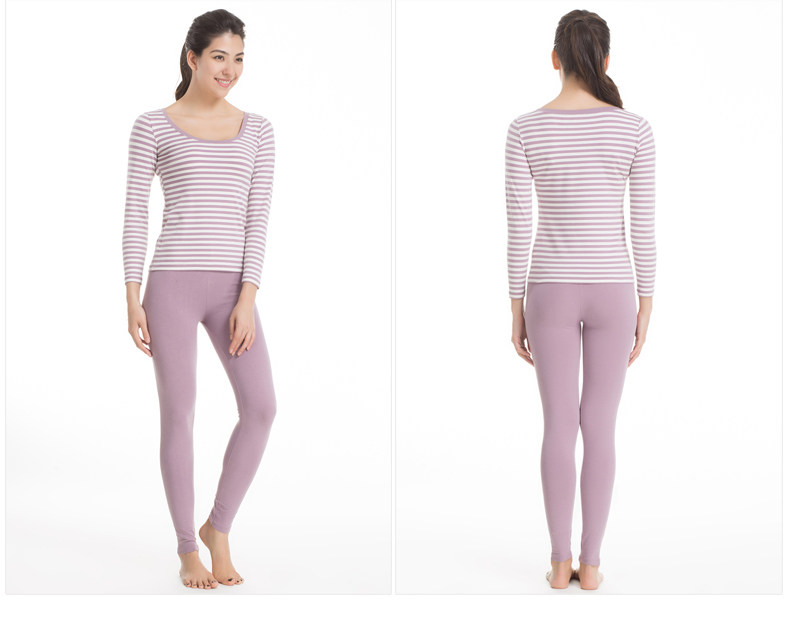 Sous-vêtement chaud jeunesse simple en coton - Ref 749893 Image 17