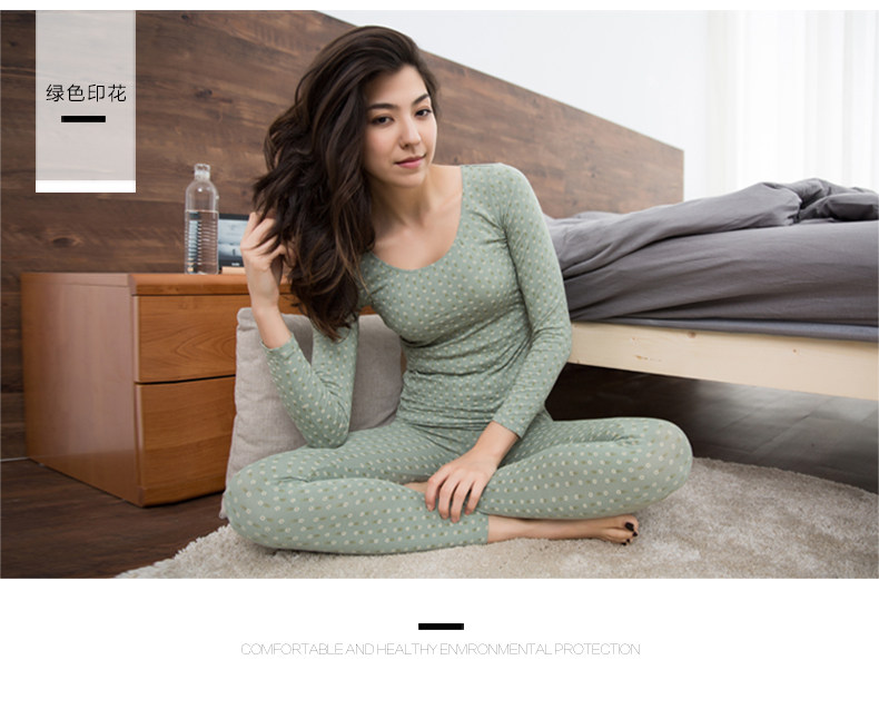 Sous-vêtement chaud jeunesse simple en coton - Ref 750976 Image 15