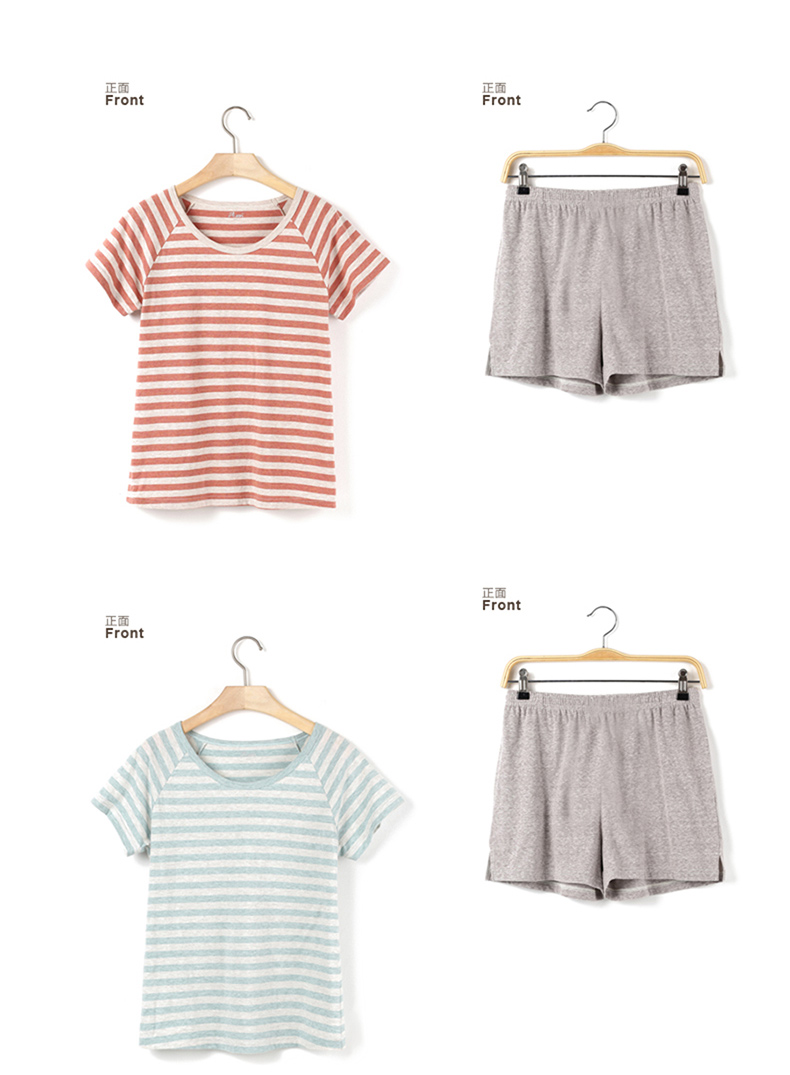 Pyjama mixte en Coton à manche courte - Ref 3005298 Image 20