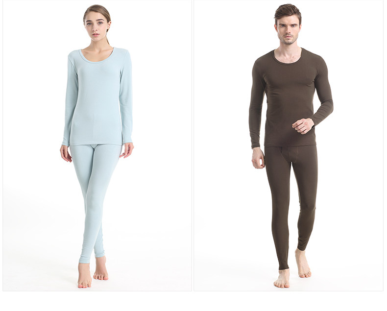 Sous-vêtement thermo jeunesse simple en coton - Ref 750477 Image 21