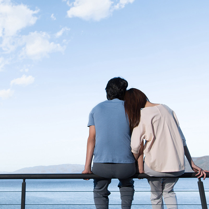 Pyjama mixte en Coton à manche courte - Ref 3005286 Image 3