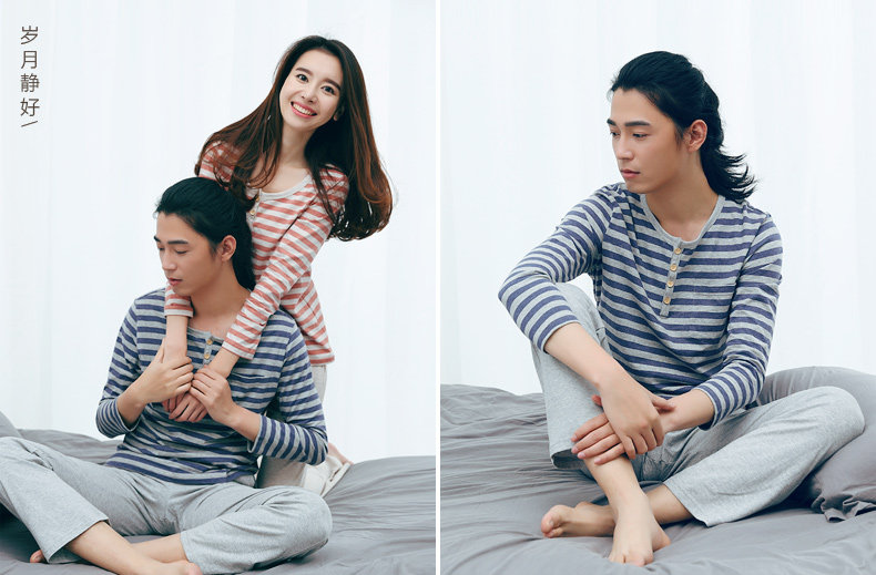 Pyjama mixte en Coton à manches longues - Ref 3005297 Image 13