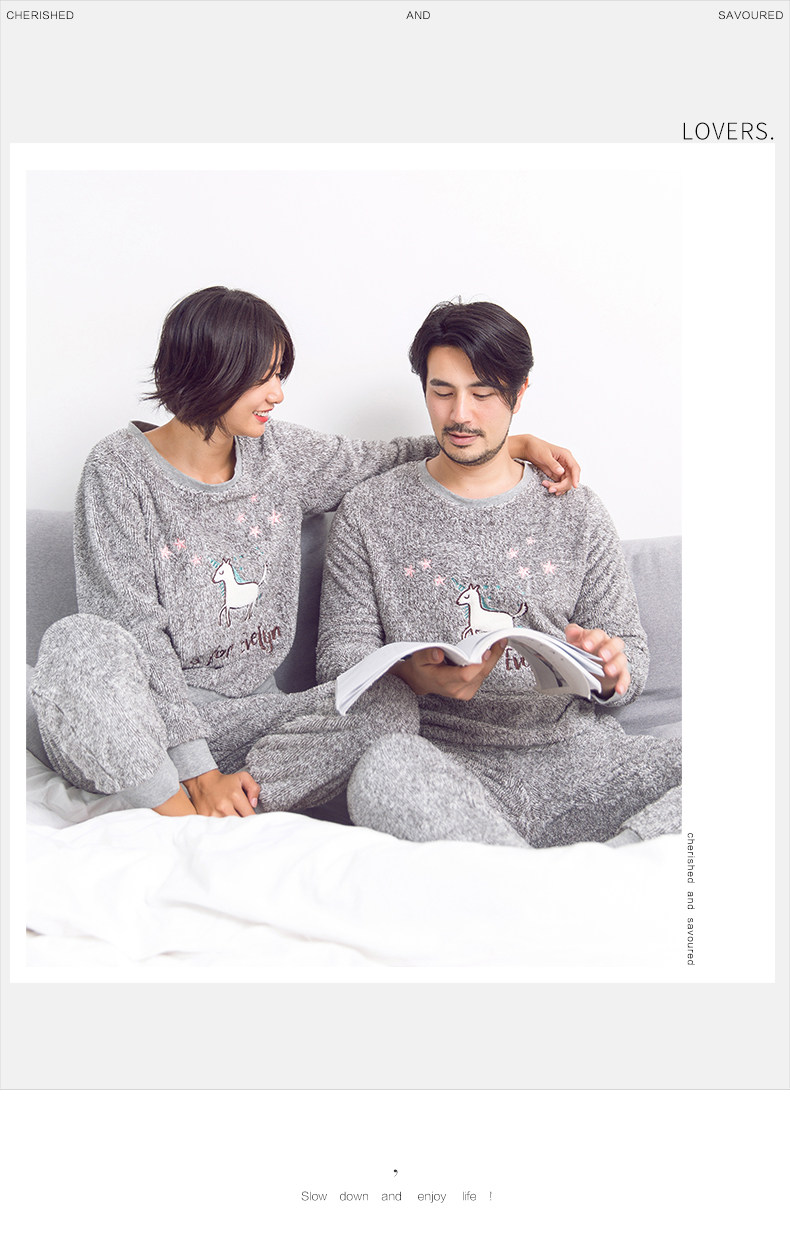 Pyjama mixte en Polyester Polyester  à manches longues - Ref 3005289 Image 13