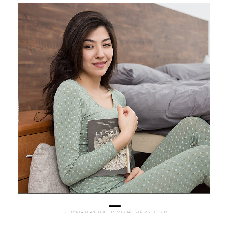 Sous-vêtement chaud jeunesse simple en coton - Ref 750976 Image 16