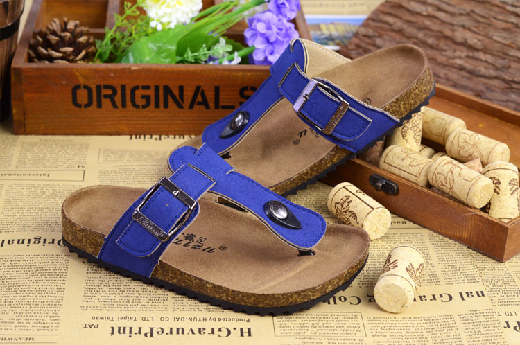 Chaussons enfants en suède pour été - semelle caoutchouc - Ref 1011526 Image 16