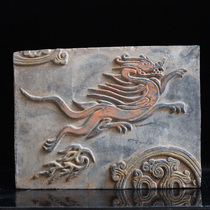 Han bricks dragon pattern bricks Han Dynasty brick carvings murals antique bricks ancient architectural decorations portraits stone Qin bricks and Han tile rubbings material