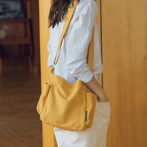 梵花不语 Японский шоппер, сумка для телефона, сумка через плечо, модный тканевый мешок для отдыха, сумка на одно плечо