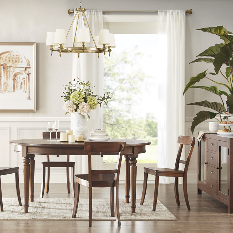 Harbor House American Table Dining Table Classic Round A Can Pull Up Table Home Dining Room Dining Chair Aston