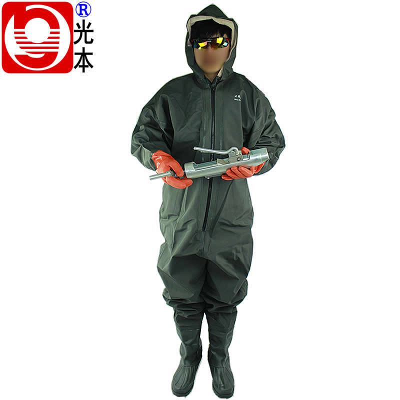 Strong acid and base conjunction clothing with pressure locking clothing thickens all-body heat repair construction clothing