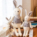 Кролик для новорожденных для раннего возраста, успокаивающая кукла, можно грызть, подарок на день рождения