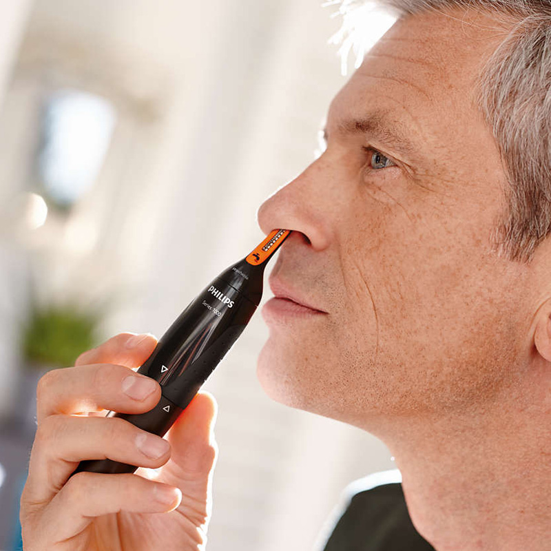 Philips Electric Nose Hair Trimmer For Men Women Shave Nose Hair