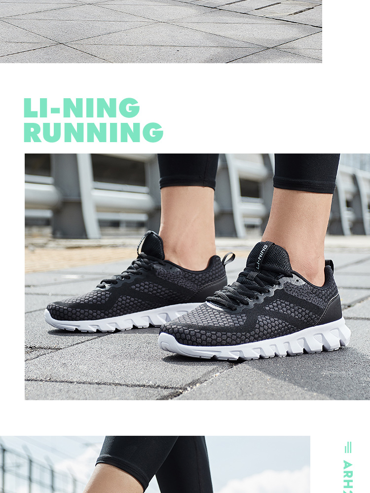 Giày chạy bộ Li Ning giày nam 2019 mới mùa thu giày chạy bộ nhẹ thời trang nam thấp để giúp giày thể thao nam - Giày chạy bộ thegioigiaythethao