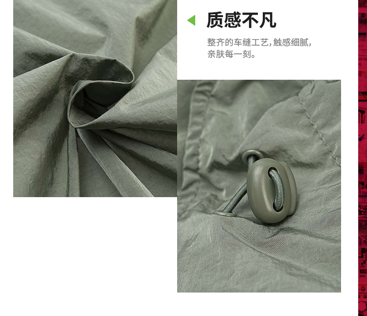 Tuần lễ thời trang Paris Li Ning trench coat nam nữ với cùng một chiếc áo khoác trùm đầu mùa thu và trang phục thể thao màu đen mùa đông áo khoác gió nữ đẹp