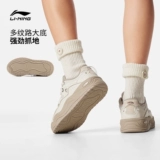 Li Ning, зимние низкие кроссовки с бабочкой на платформе, повседневная обувь