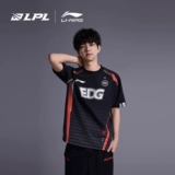 Li Ning, классическая трендовая футболка с коротким рукавом, спортивный костюм