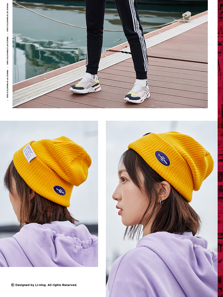 Li Ning Đan Cap Dòng thời trang thể thao nam và nữ Mũ thể thao AMZN078 - Mũ thể thao mũ lưỡi trai nam hàng hiệu