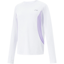 Li Ning childrens clothing long-sleeved T-shirts for girls and boys 2024 new comprehensive physical fitness series tops reflective knitted childrens clothing