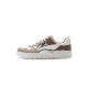 Cloud Mist White/Light Glaze Brown