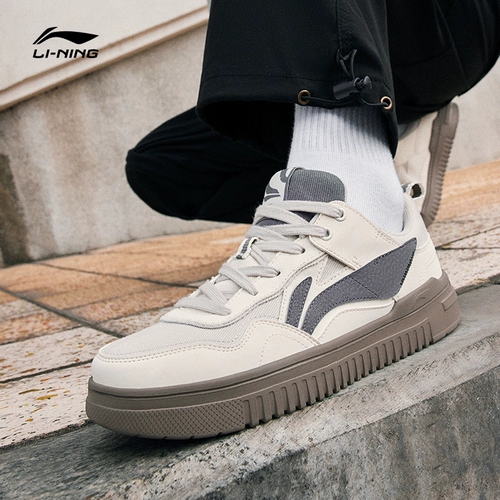 Li Ning, амортизирующие летние кроссовки для отдыха, универсальная низкая спортивная обувь