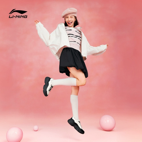 Li Ning, высокий демисезонный комплект на платформе для отдыха, спортивная обувь