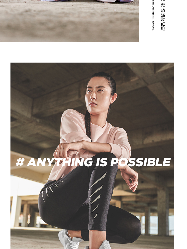 Giày chạy bộ Li Ning Giày nữ mới, giày chạy bộ một mảnh nhẹ chịu lực Giày thể thao mùa thu ARHN208 khogiaythethao