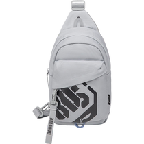 Li Ning Anti-Wu Shoulder Bag Men and Women 2024 New Water-Repellent Sports Chest and Waist Bag Fashion Travel Sports Bag