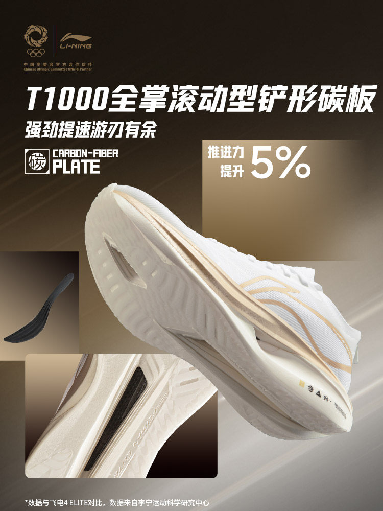 Li-Ning Glory Gold Label Series | Feidian 5 Elite Running Shoes New Professional Racing Sports Shoes
