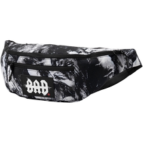 Li Ning crossbody bag for men and women BADFIVE shoulder bag mobile phone bag running mens sports bag casual waist bag chest bag