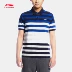 Li Ning áo sơ mi ngắn tay nam thể thao cuộc sống mới ve áo thể thao mùa hè ngắn APLM295 - Áo polo thể thao Áo polo thể thao