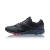 Giày chạy bộ Li Ning giày nam mới tốc độ ánh sáng đen chiến binh phản xạ hấp thụ chống trượt chống trượt mùa đông giày thể thao dệt một mảnh giày thể thao nam Giày chạy bộ
