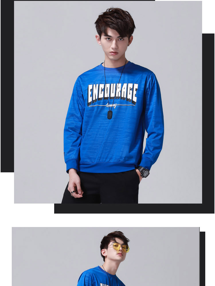 Li Ning áo len nam 2018 mới thể thao cuộc sống loạt áo thun dài tay cổ tròn đan thể thao áo hoodie nữ dày